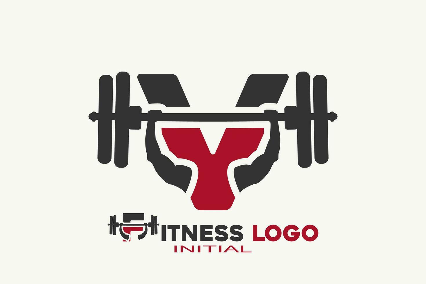 initials letter V with fitness creative geometric modern logo design. vector