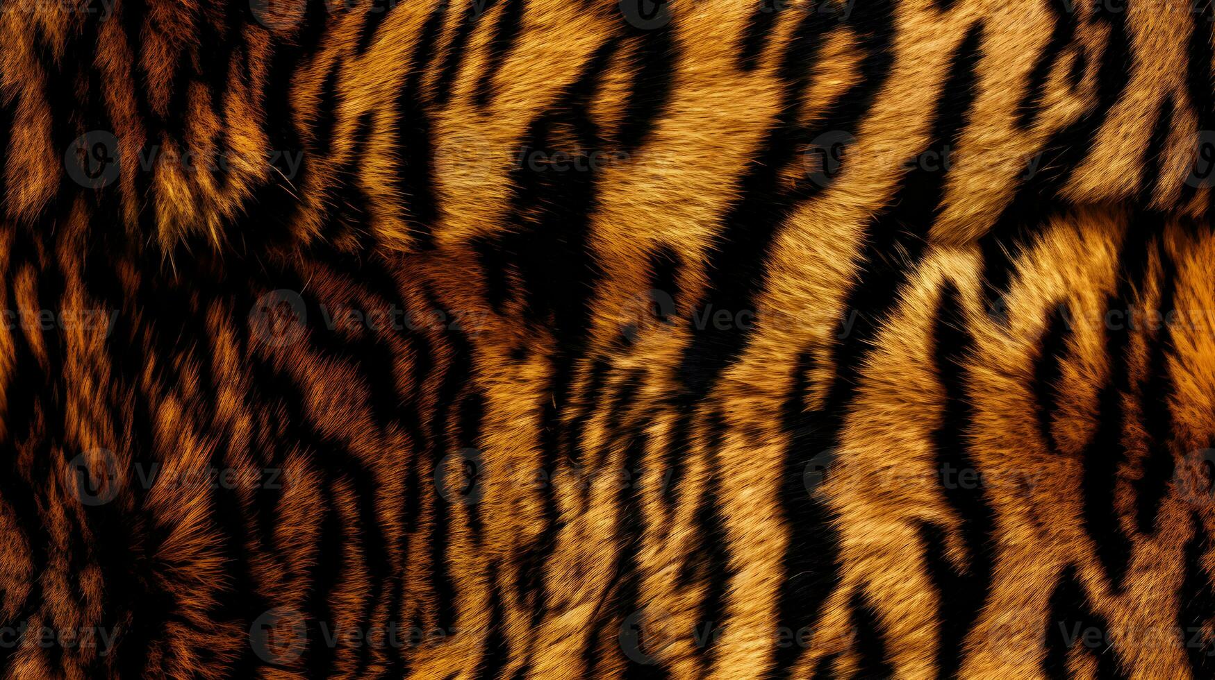 Close-up High detailed tiger skin texture. Cheetah fur spot Wrapping paper seamless pattern for walllpaper, background and design art work AI Generative photo