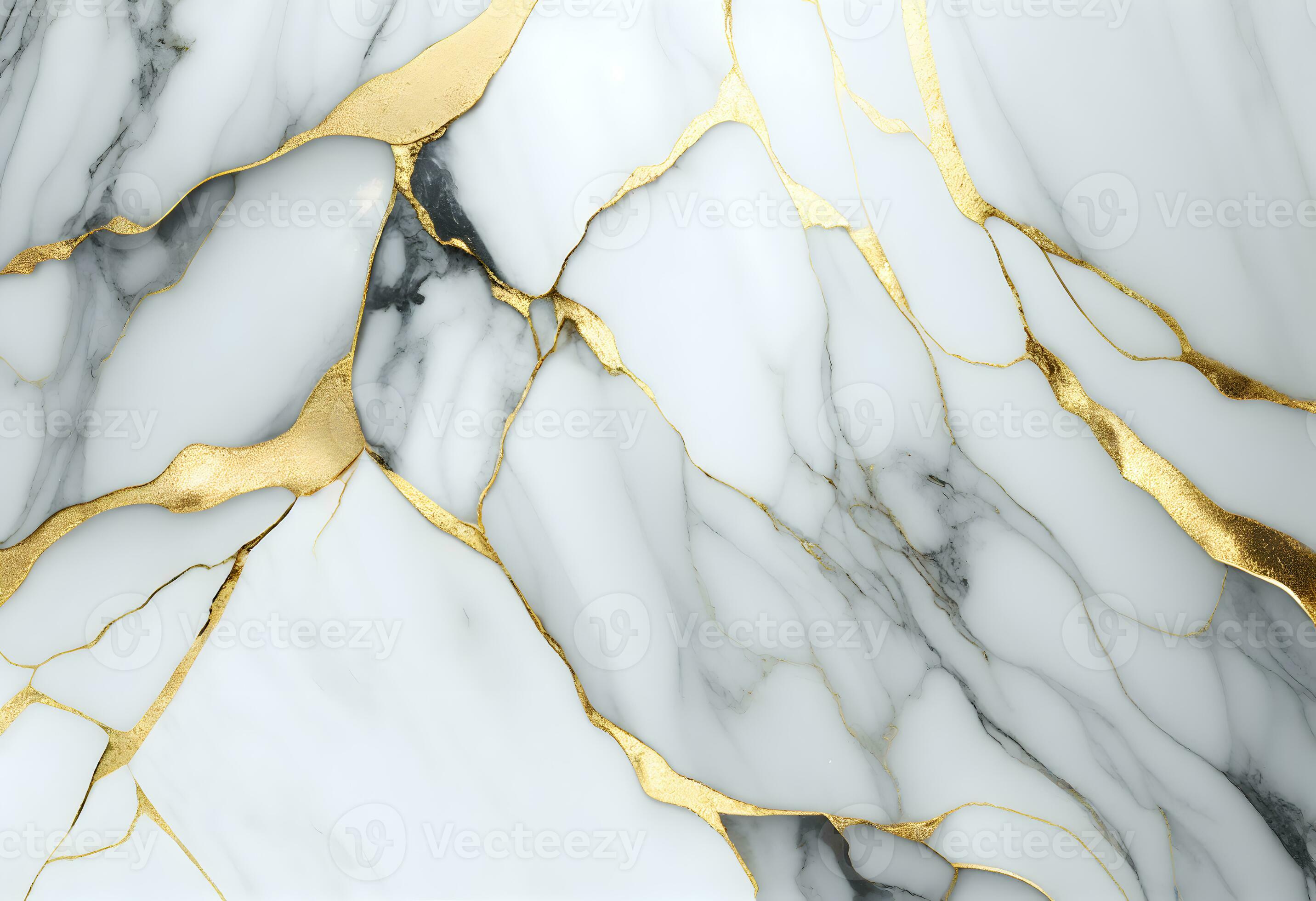 Marble granite white with gold texture. Background wall surface black