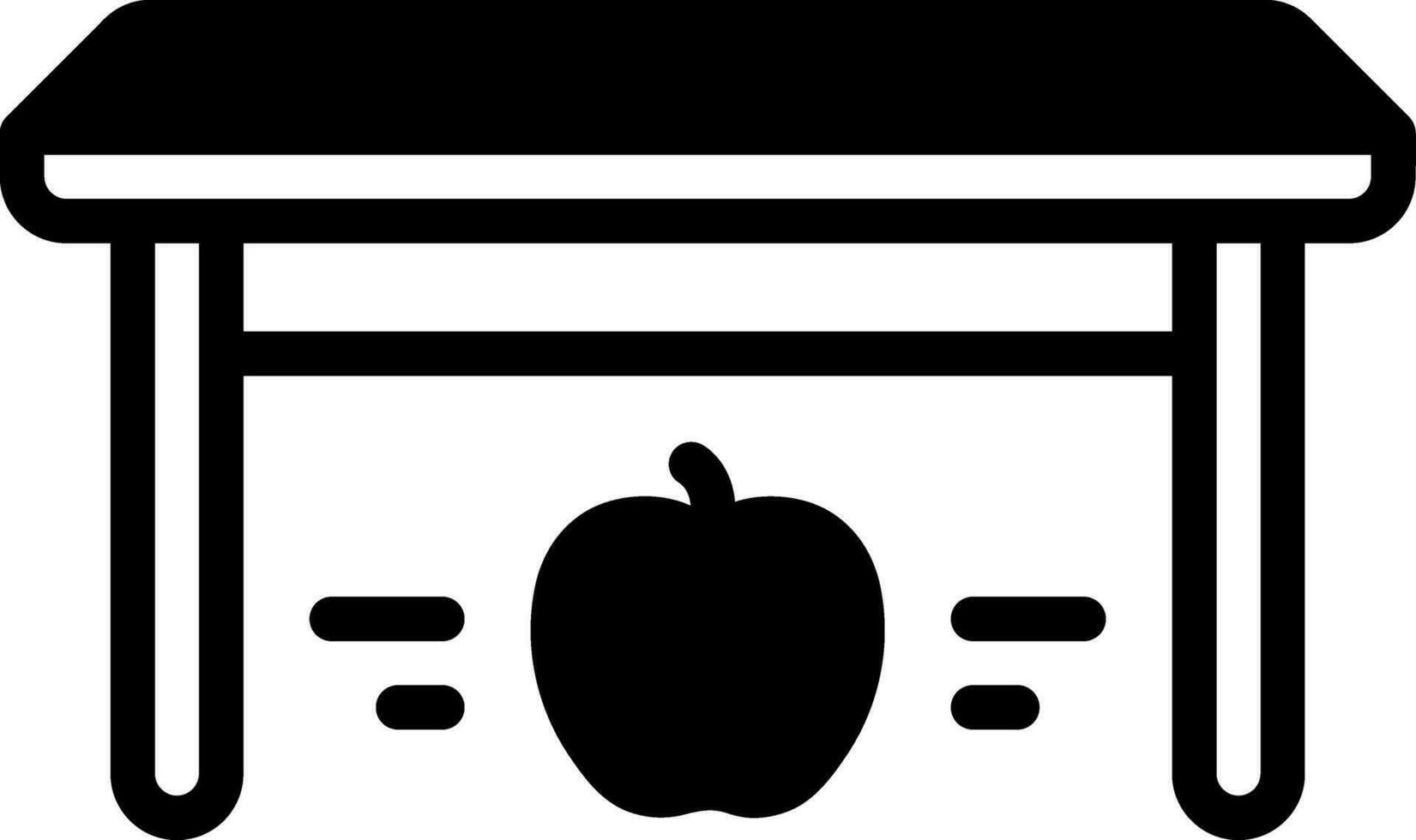 solid icon for under vector