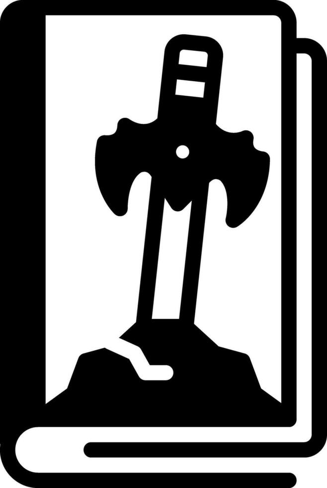 solid icon for fantasy vector