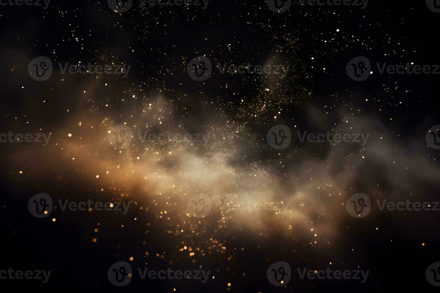 Close-up High resolution of Milky way galaxy with stars and space dust in the universe AI Generative photo