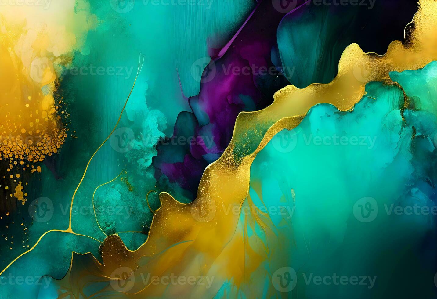 Alcohol ink colors translucent. Abstract multicolored marble texture background. Design wrapping paper, wallpaper. Mixing acrylic paints. Modern fluid art. Alcohol Ink AI Generative photo
