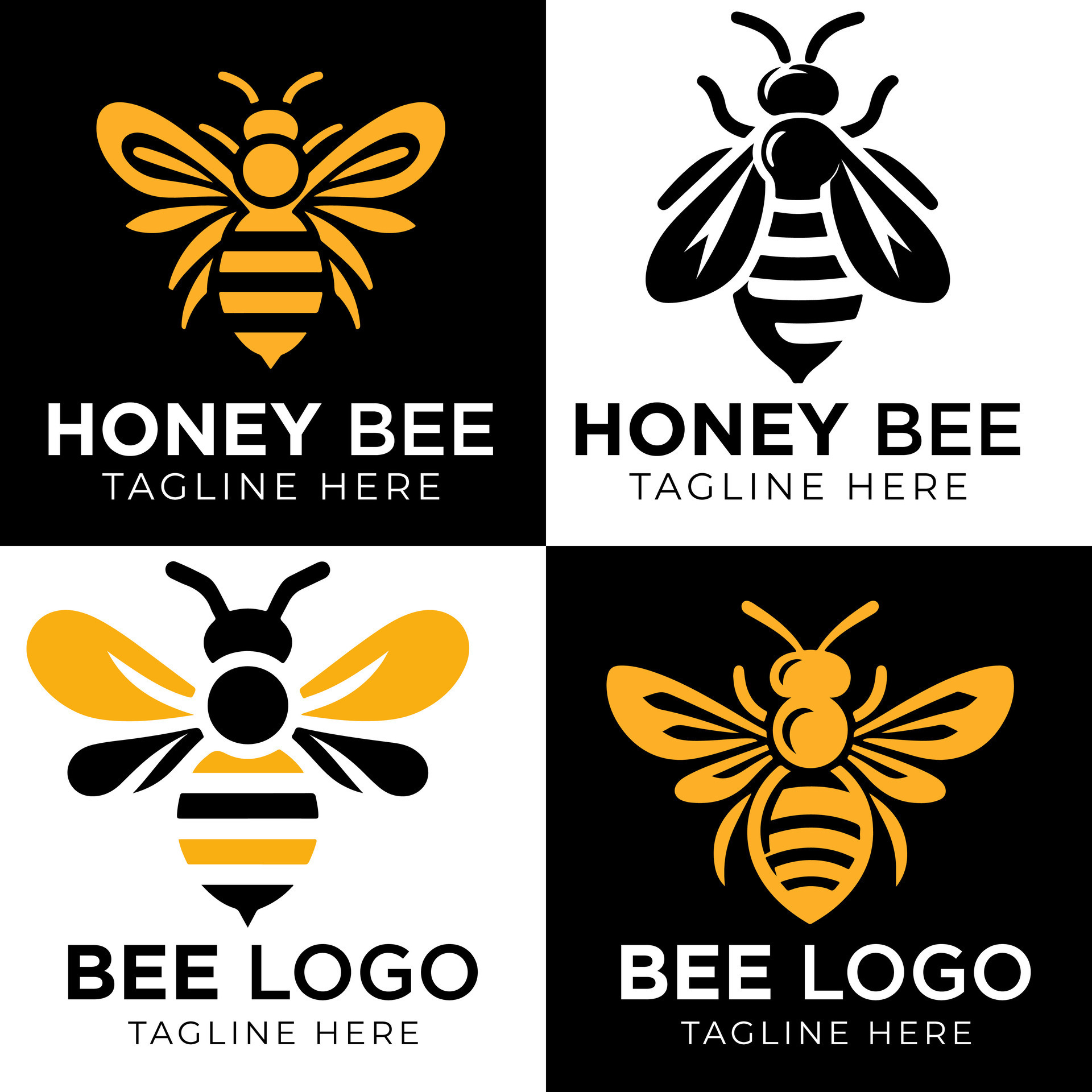 Honey bee logo new arrivals