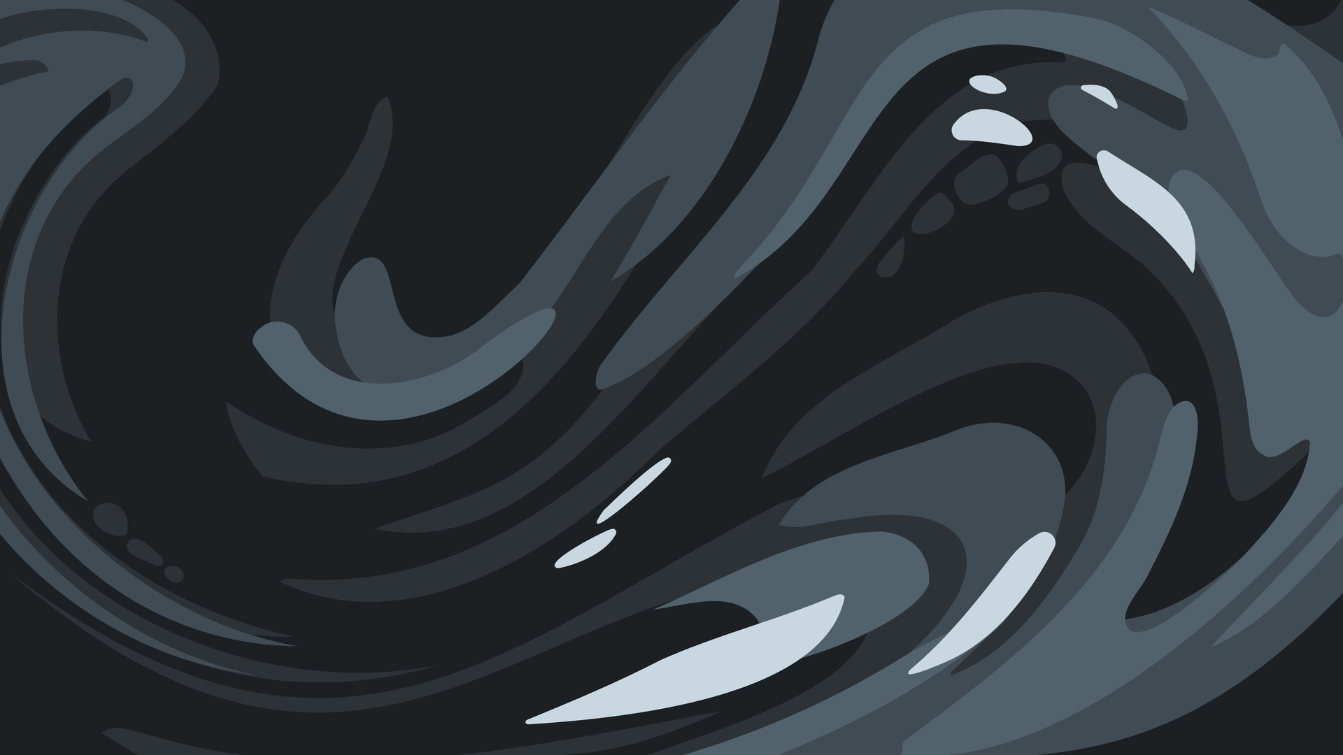 Black Grey Abstract Ink Wave Vector Wallpaper Background Image 33292581