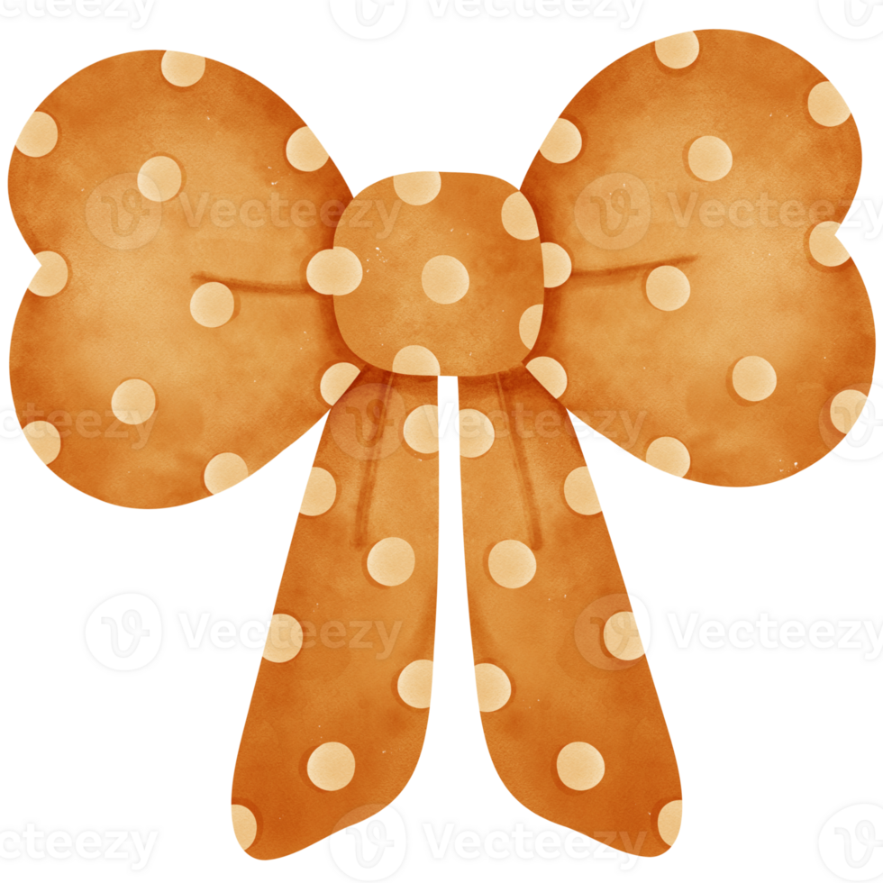 Bow Watercolor Element png