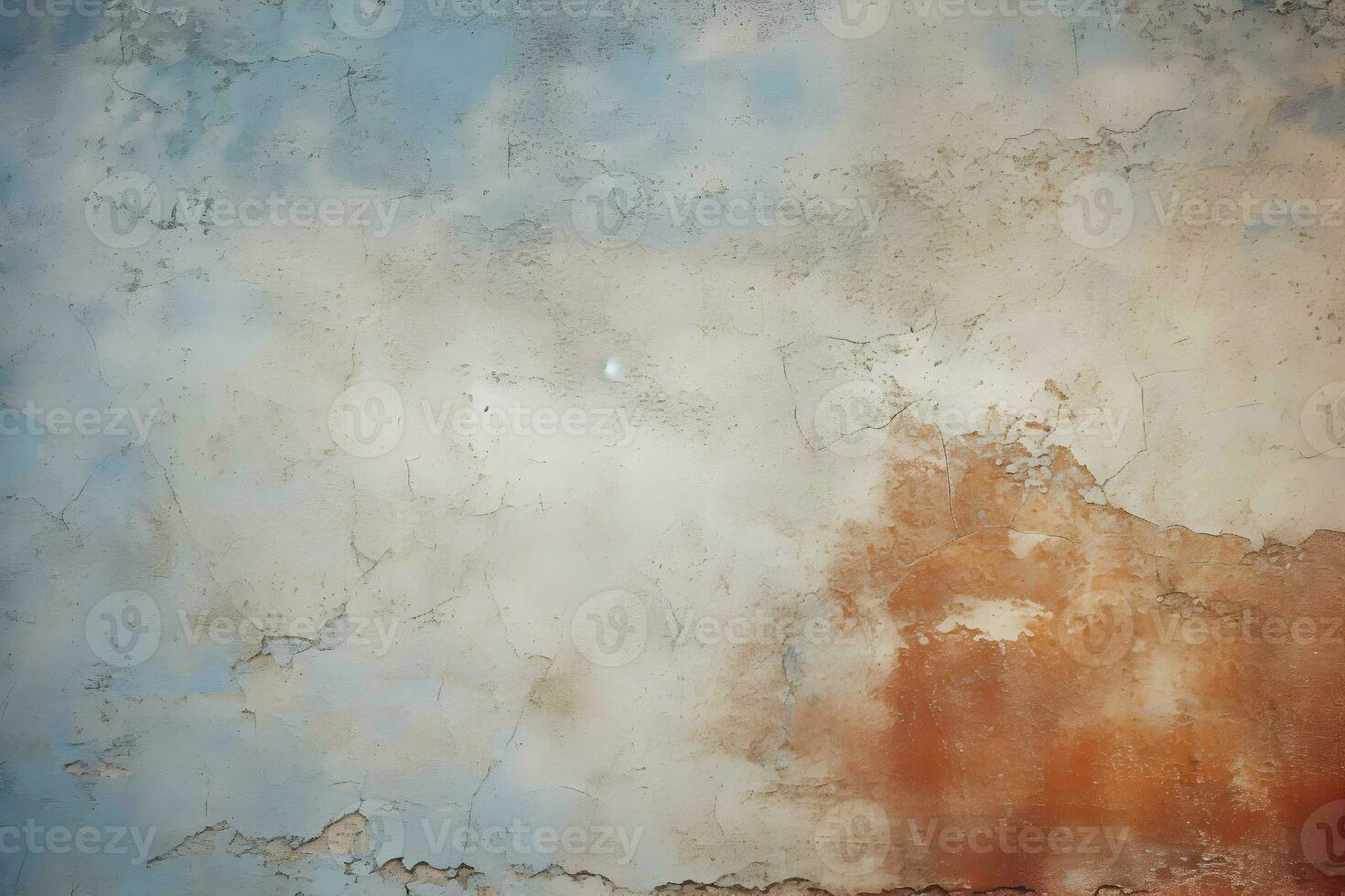 Acrylic blue and golden background. Abstract painting for banner, website, texture. Oil art with aquamarine and gold, glimmering, light orange and bronze, light gold and white AI Generative photo