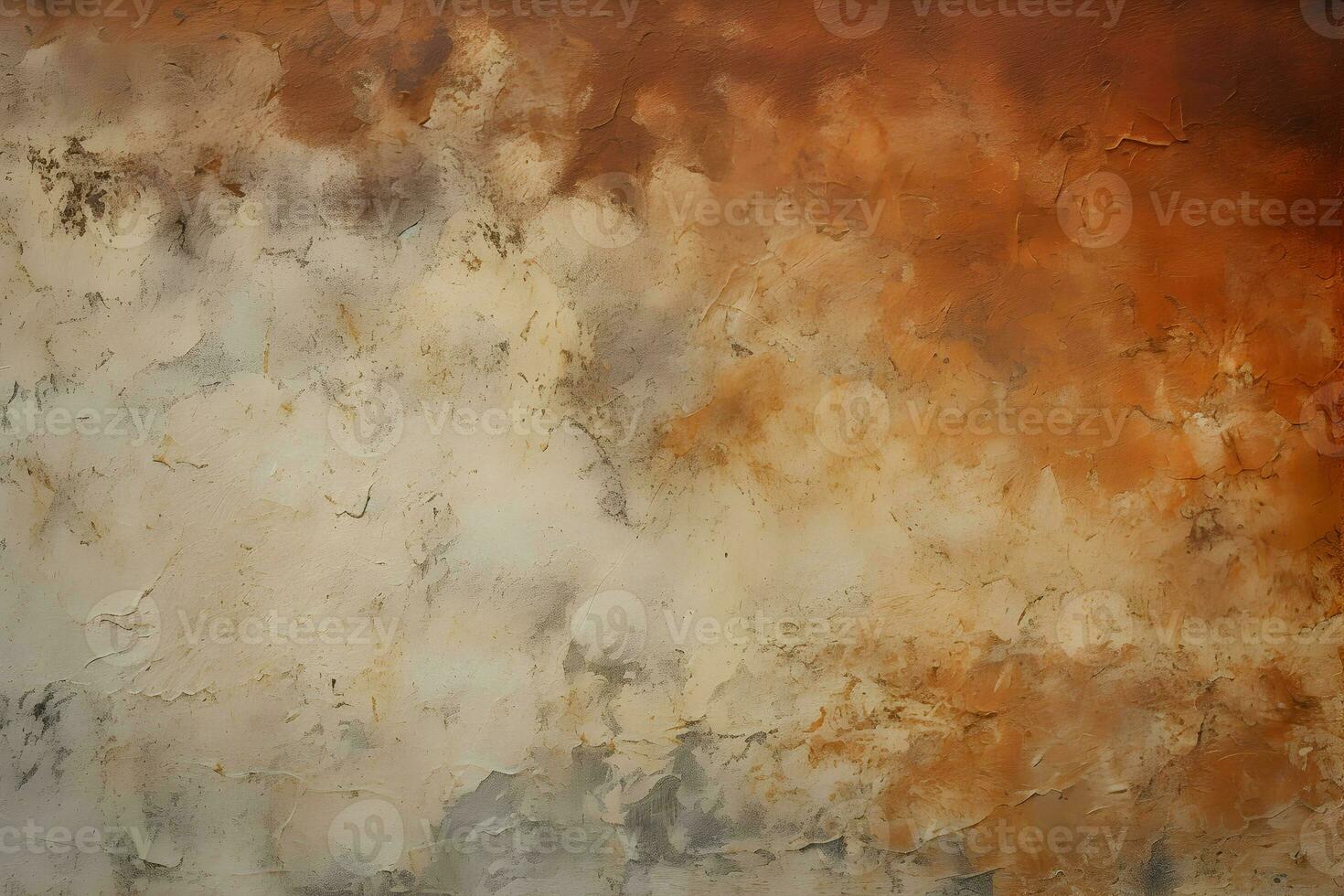 Acrylic blue and golden background. Abstract painting for banner, website, texture. Oil art with aquamarine and gold, glimmering, light orange and bronze, light gold and white, AI Generative photo