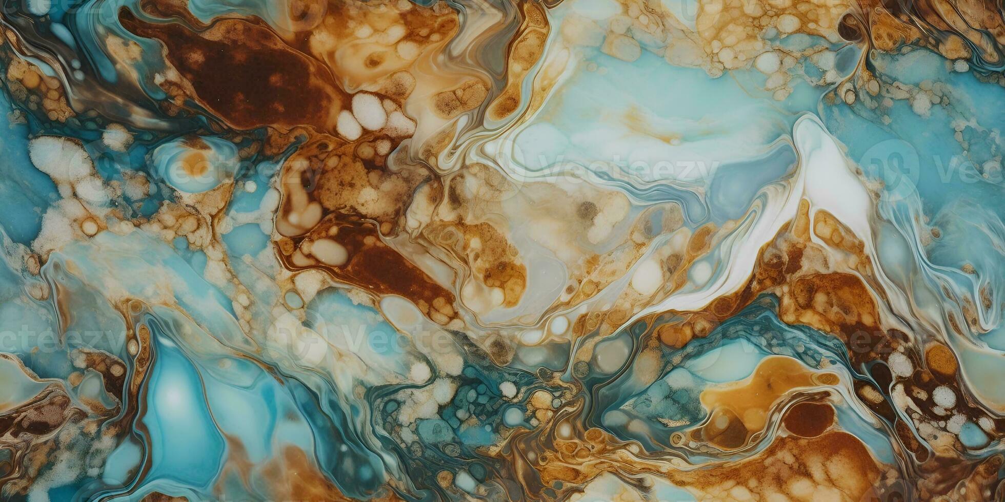 Close up Marble granite light sky-blue and light amber white with gold texture. Background wall surface black pattern graphic abstract light elegant gray floor ceramic counter texture AI Generative photo