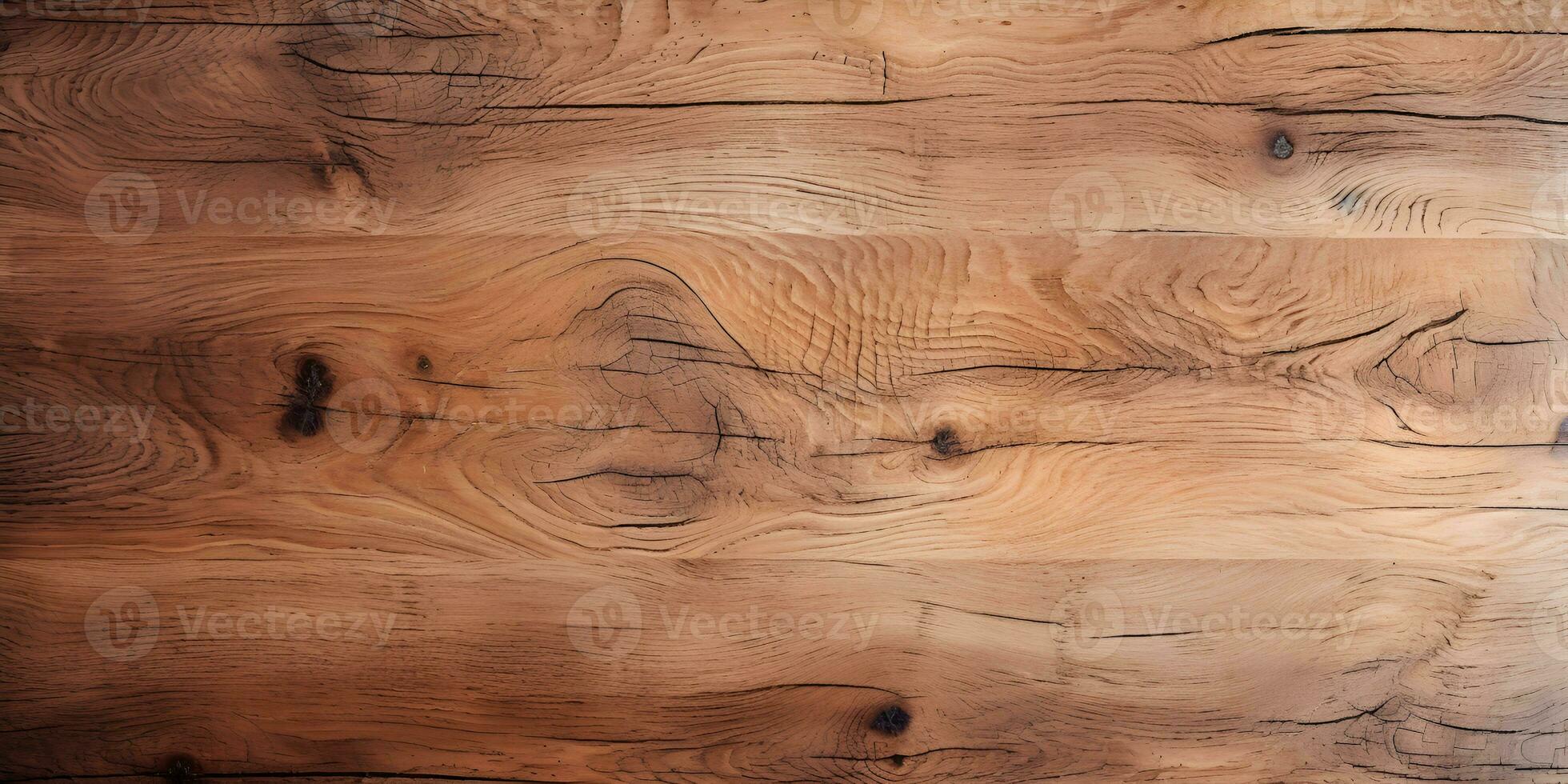 Close up Dark Wood texture. Walnut wooden background. brown table or floor. Pattern for plank and wooden wall. Old wood boards for vintage desk, surface and parquet. Nature  for backdrop AI Generative photo