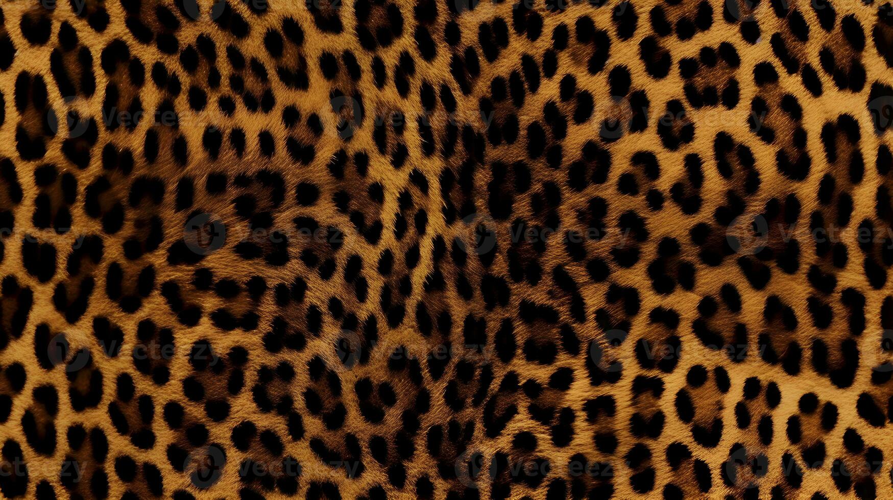 Close-up High detailed Leopard skin texture. Cheetah fur spot Wrapping paper seamless pattern for walllpaper, background and design art work AI Generative photo