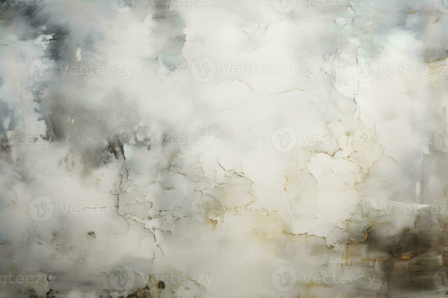 Acrylic blue and gold wall background Abstract painting for banner website texture. Oil art aquamarine and gold, glimmering, light orange and bronze, light gold and white sleek metallic AI Generative photo