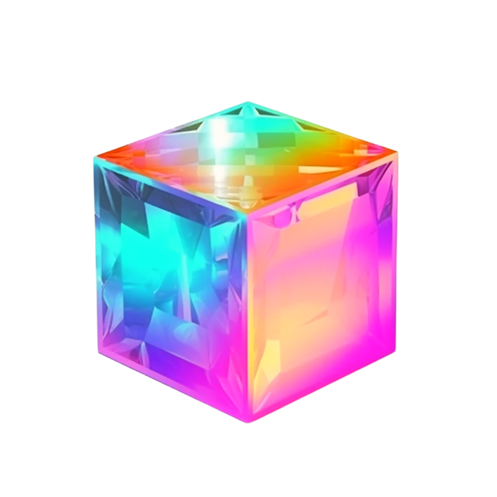 Dispersion Cube Generative Ai png