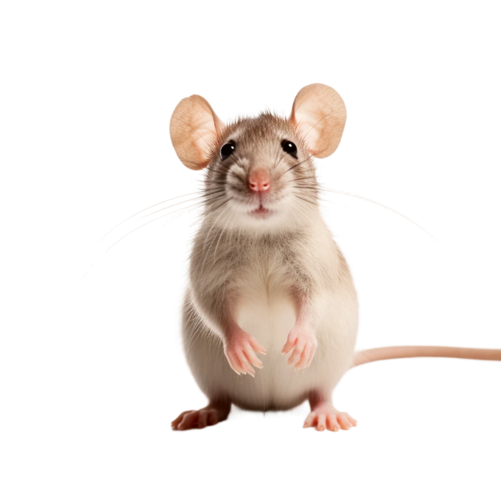 Brown rat Generative Ai png