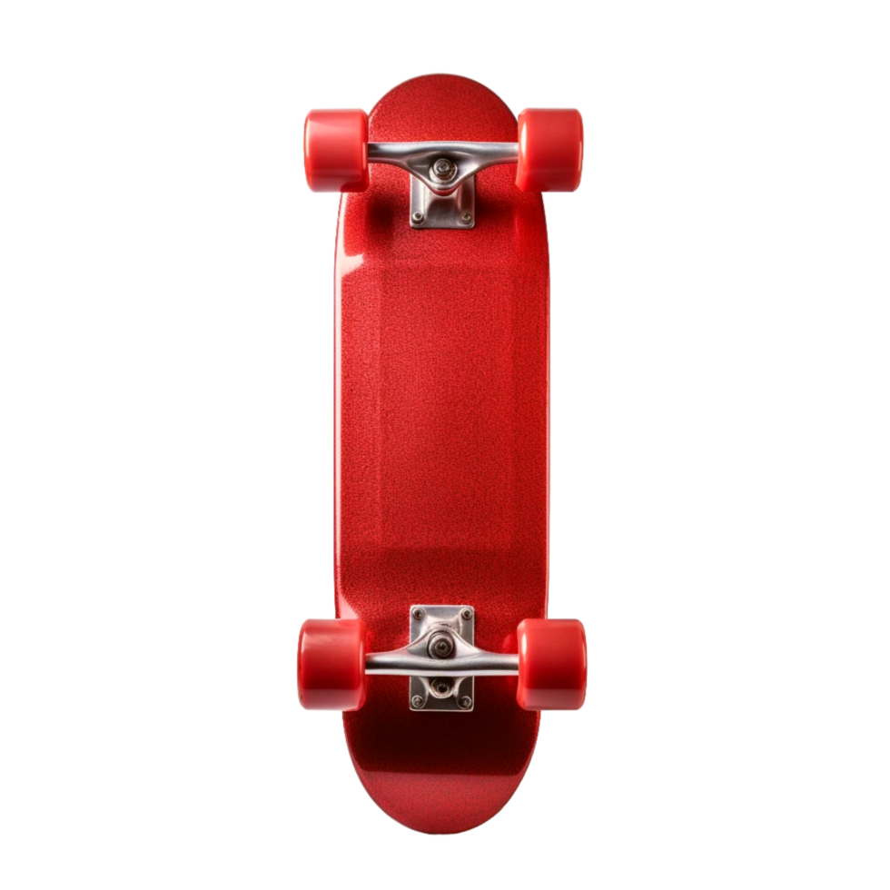 3d isolated render of skateboard Generative Ai png