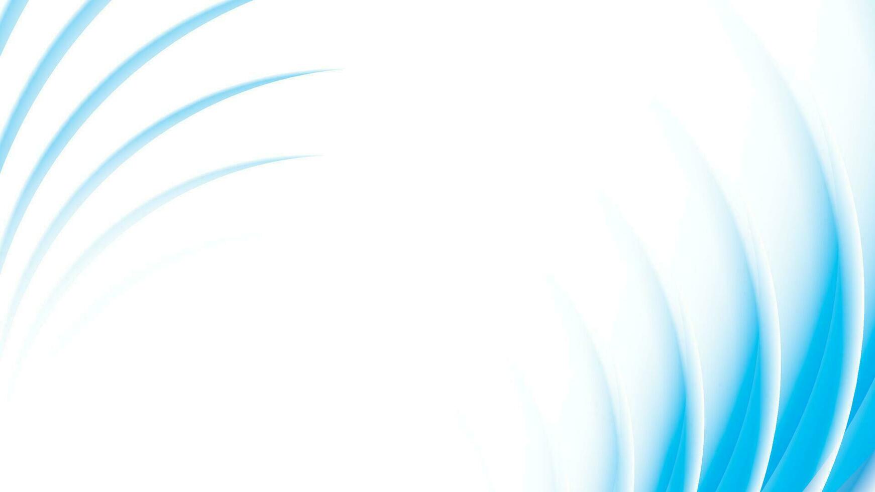 fondo geométrico abstracto de color blanco y azul con forma redonda. ilustración vectorial vector