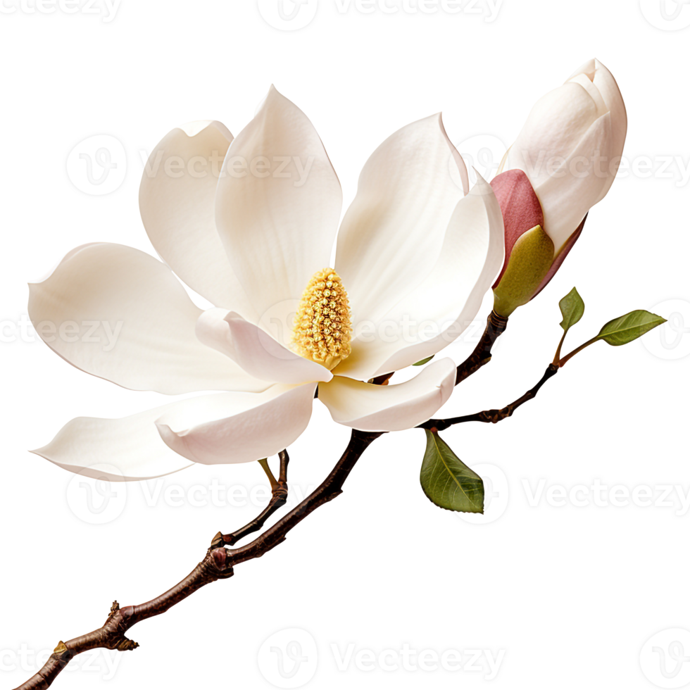 Magnolia flower png Magnolia png Magnolia flower transparent background, AI Generative