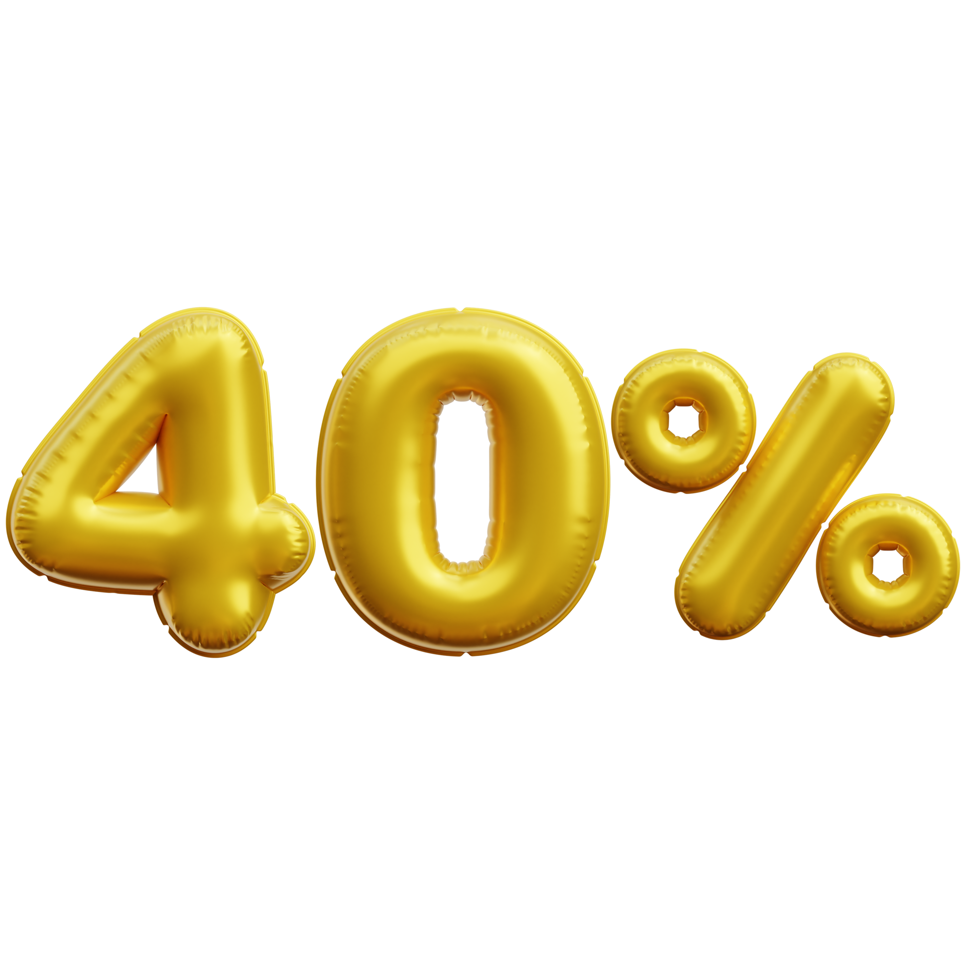 40 Percent Balloon 3D Icon Illustrations 33293363 PNG 40-percent-balloon-3d-icon-illustrations-33293363-png