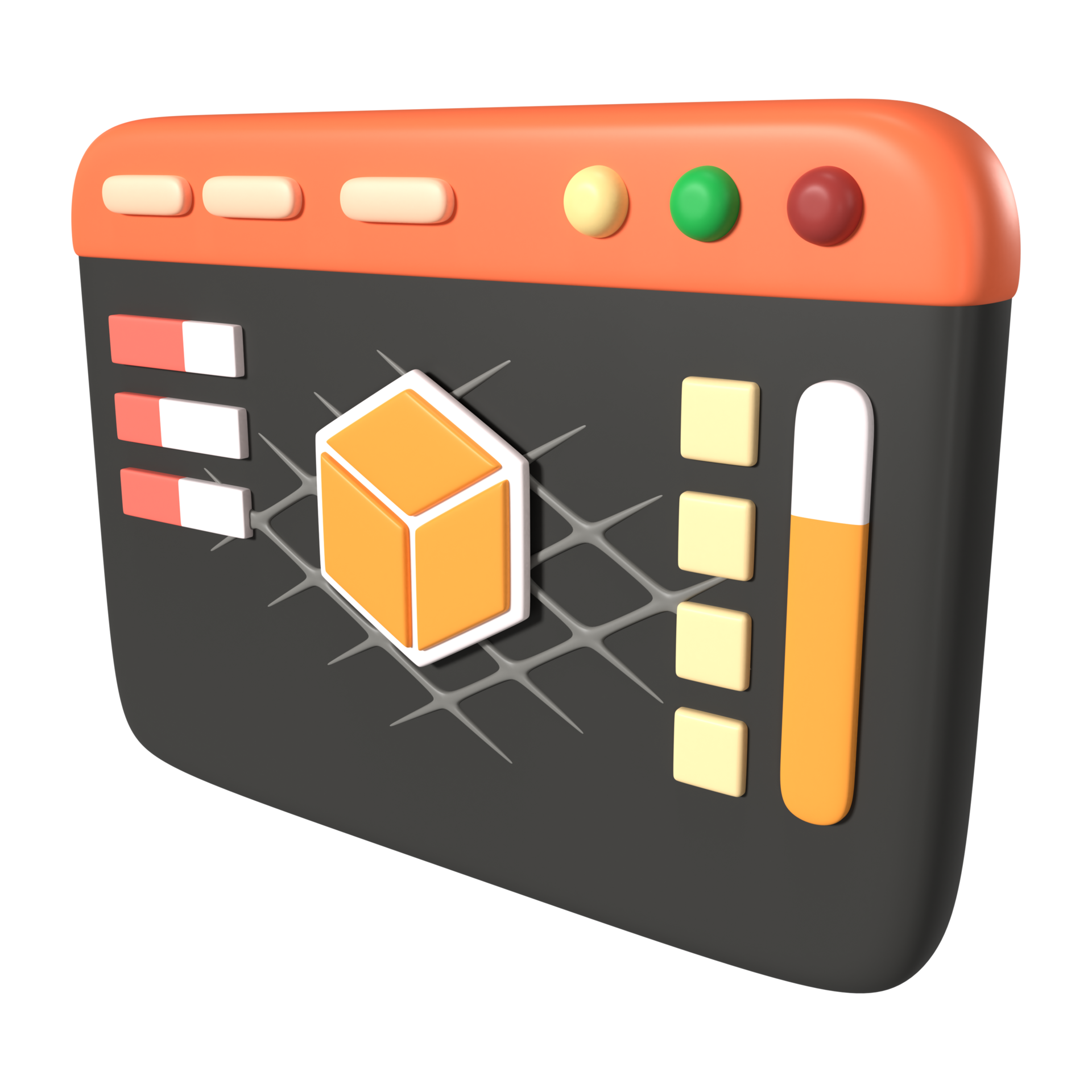 Slicer 3d printer 3d illustration icon 33293526 png