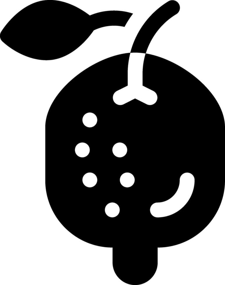 esta icono o logo es frutas icono o sano comiendo etc y lata ser usado para web, solicitud y logo diseño vector