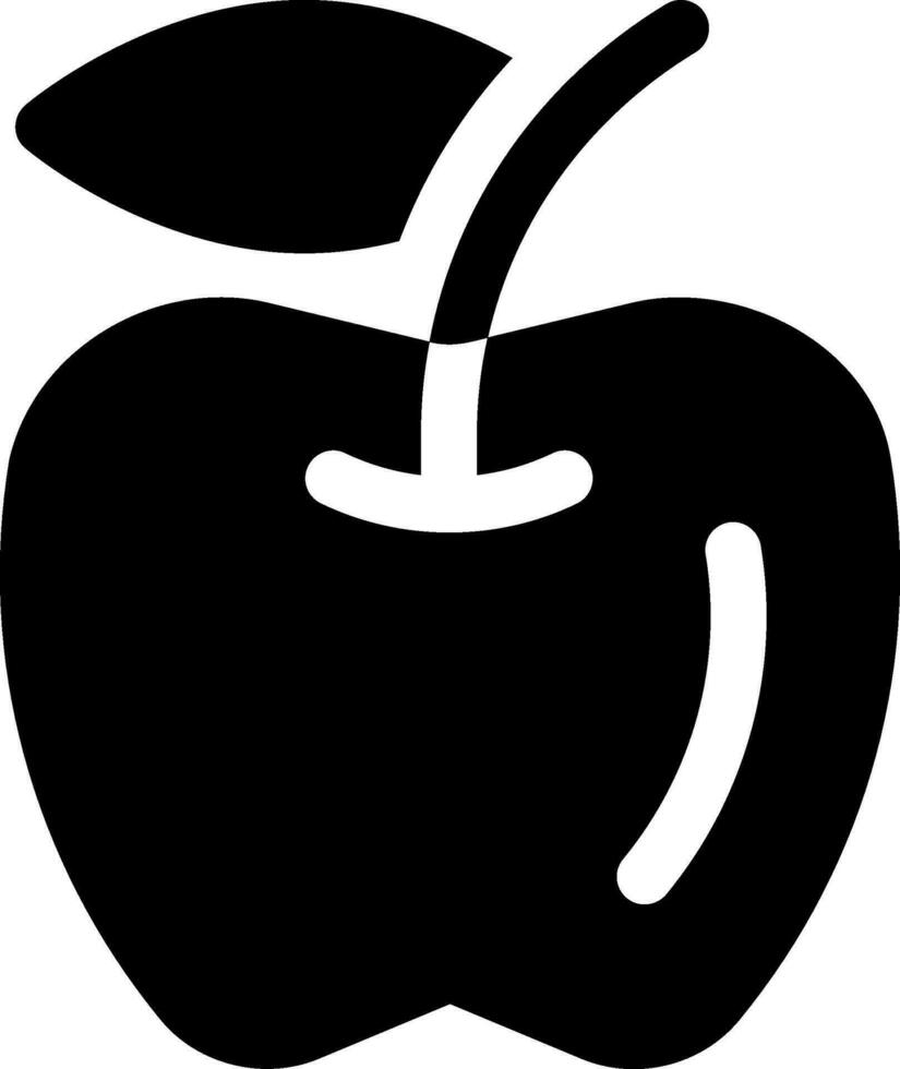 esta icono o logo es frutas icono o sano comiendo etc y lata ser usado para web, solicitud y logo diseño vector