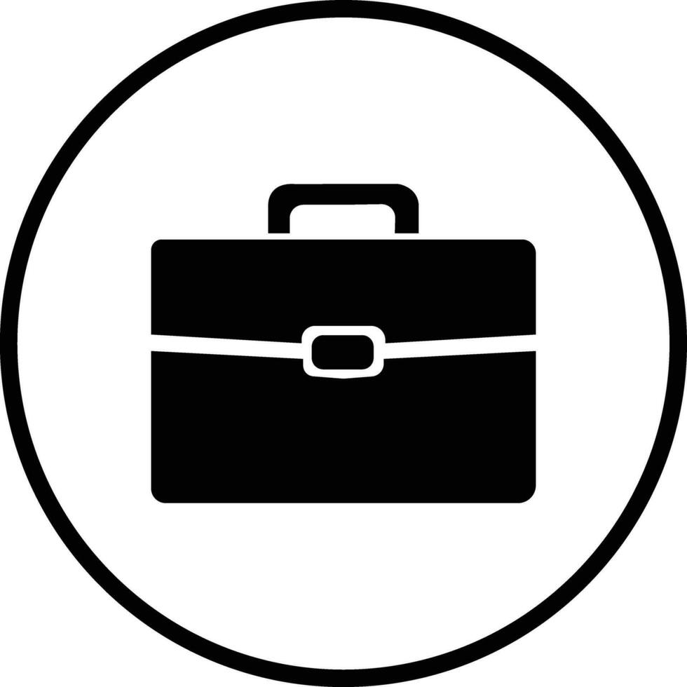 flat Briefcase icon. Bag, portfolio symbol. Flat sign . Simple icon for graphic and web design. Bag, business, office, work icon. vector