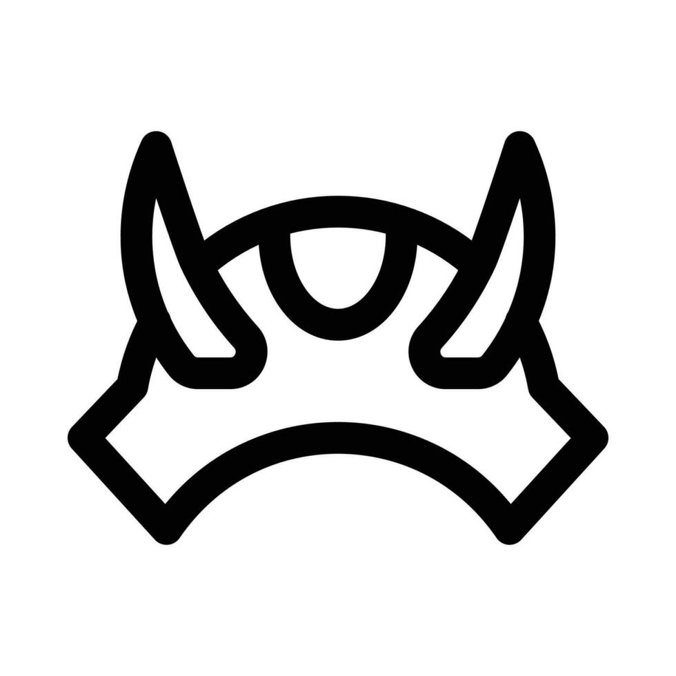 headband vector icon on a white background