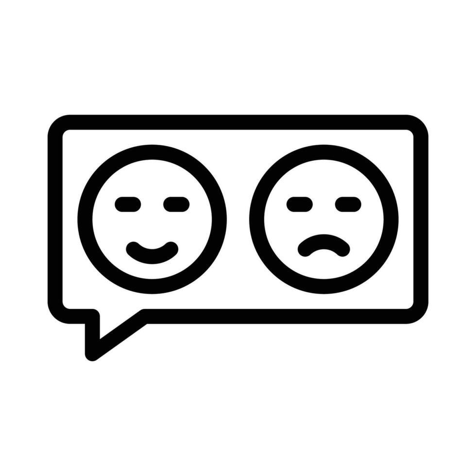 emoticon vector icon on a white background