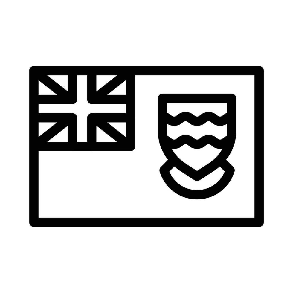 Falkland Islands vector icon on a white background