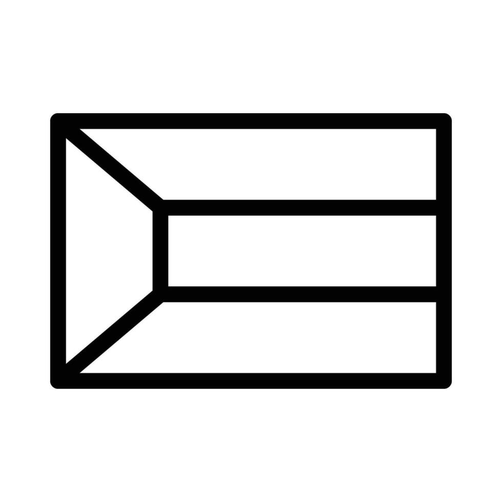 kuwait vector icon on a white background