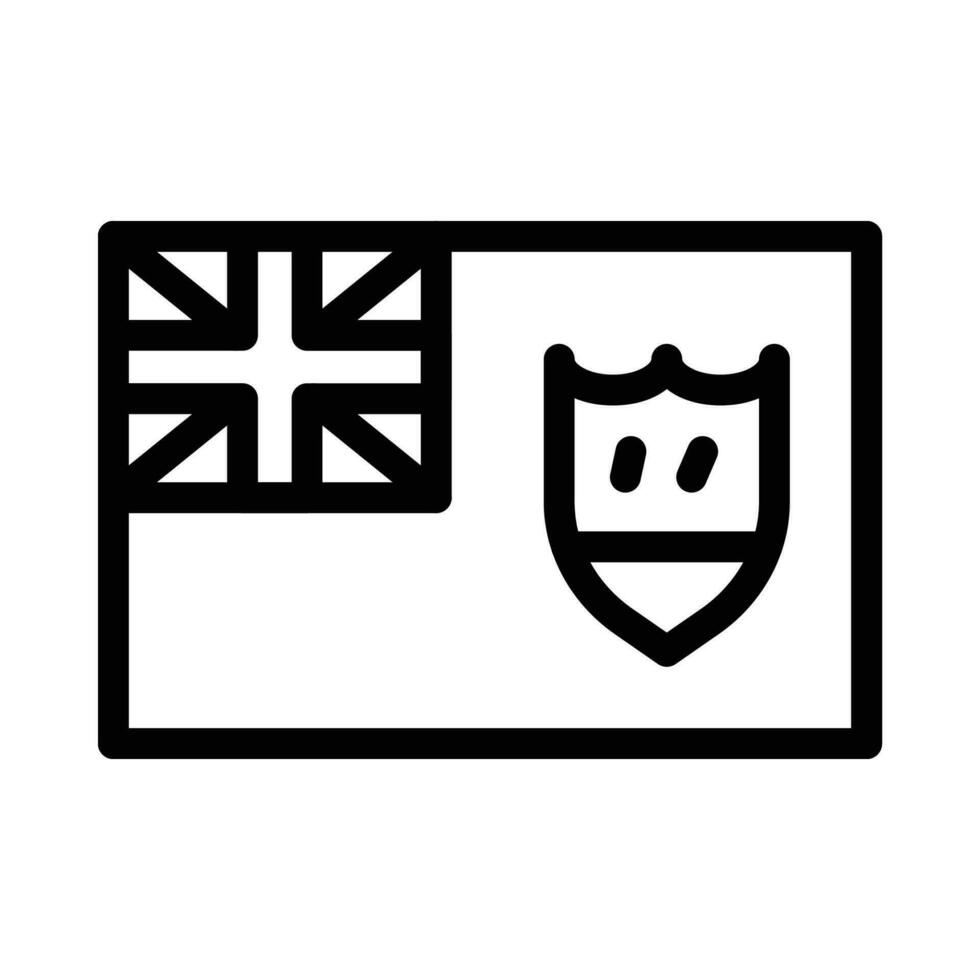 Anguilla vector icon on a white background
