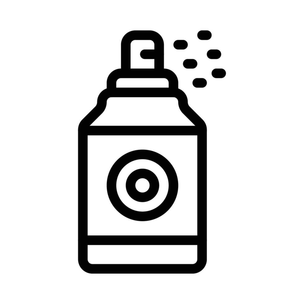 spray vector icon on white background