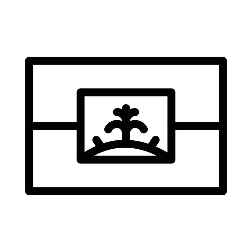 haiti vector icon on a white background
