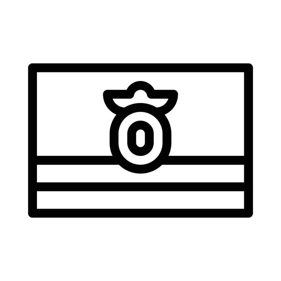 Ecuador vector icon on a white background