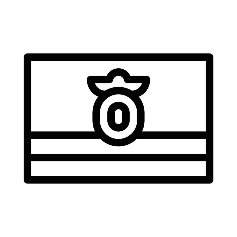 Ecuador vector icon on a white background