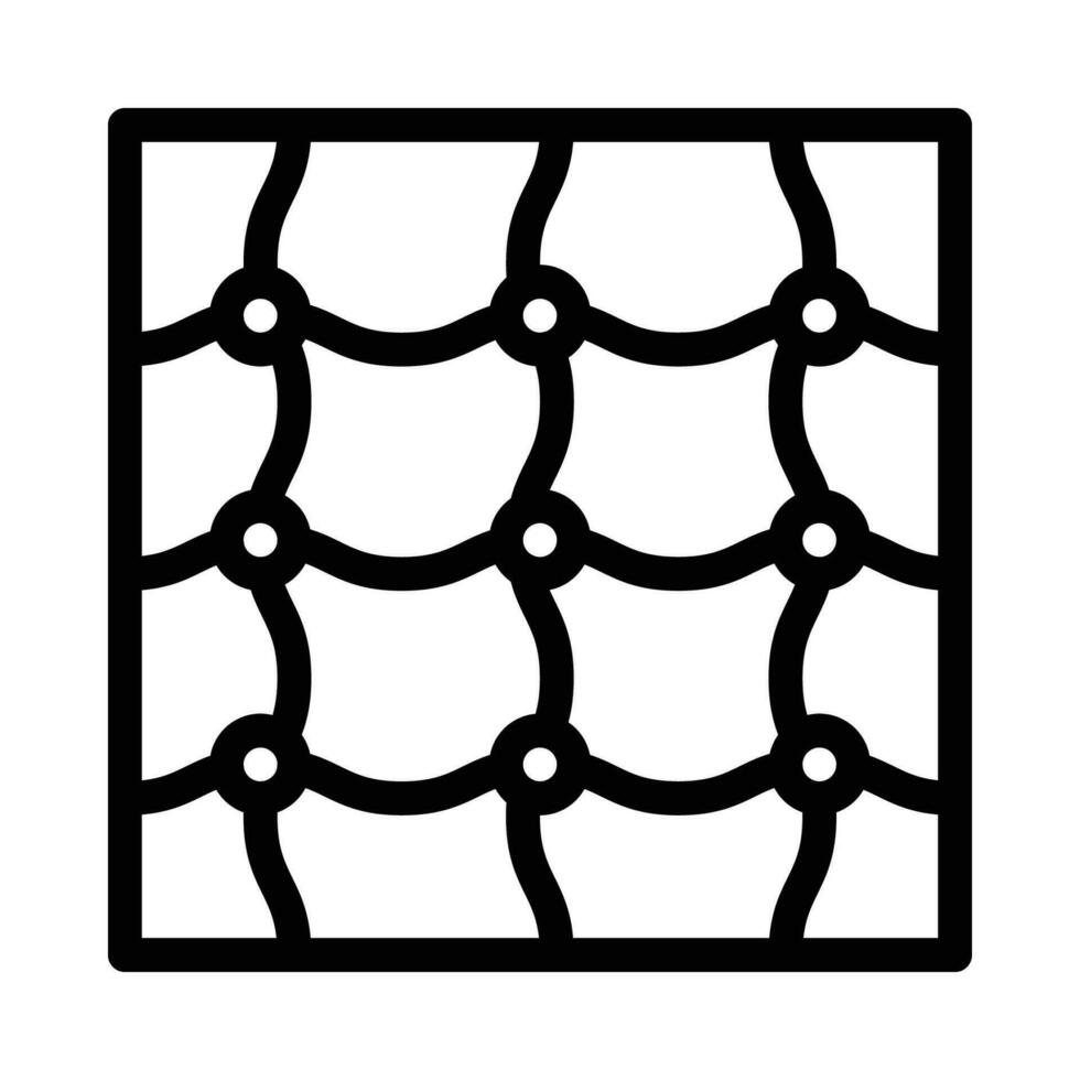 mesh tool vector icon on white background