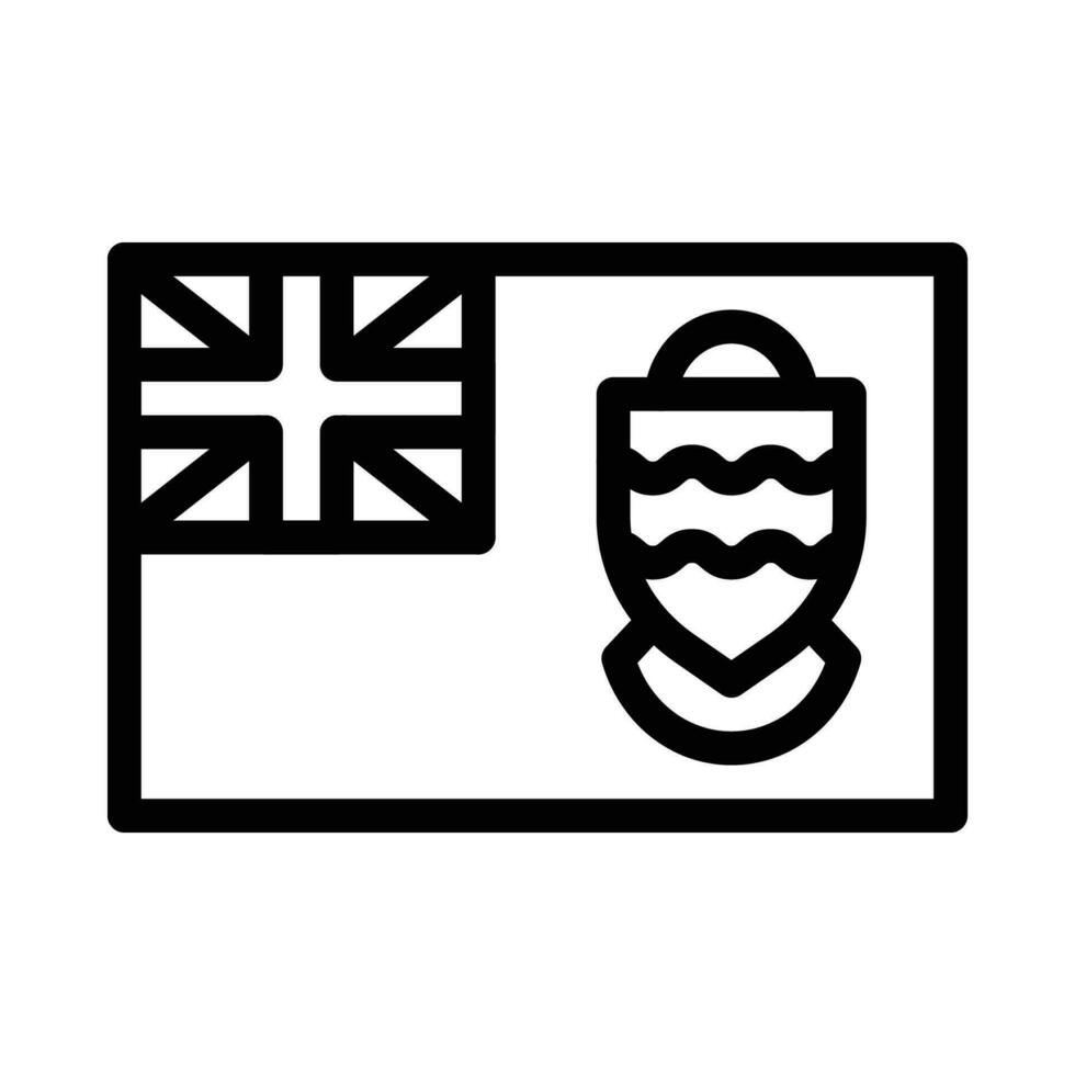 Cayman Islands vector icon on a white background