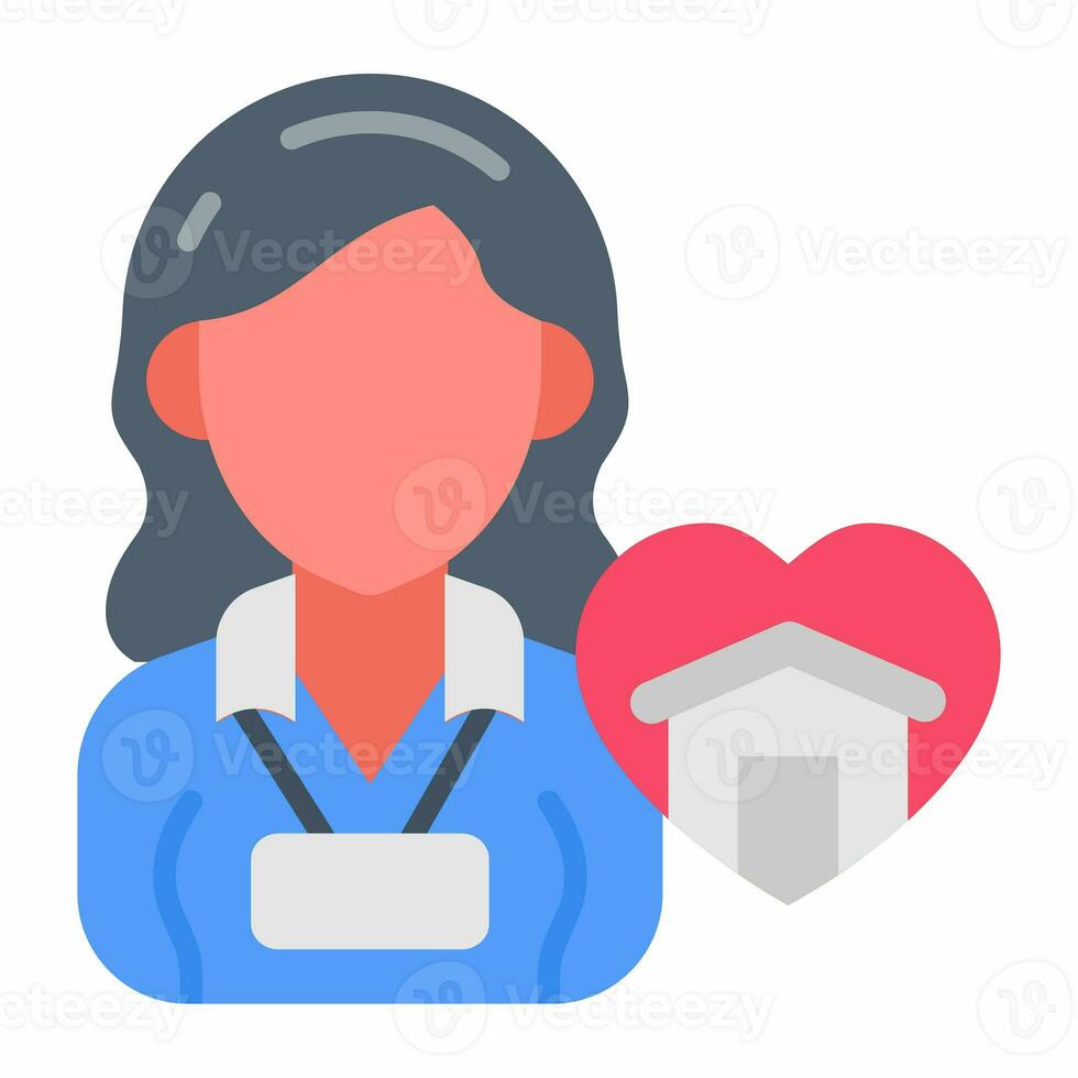 Social Worker icon in vector. Illustration photo