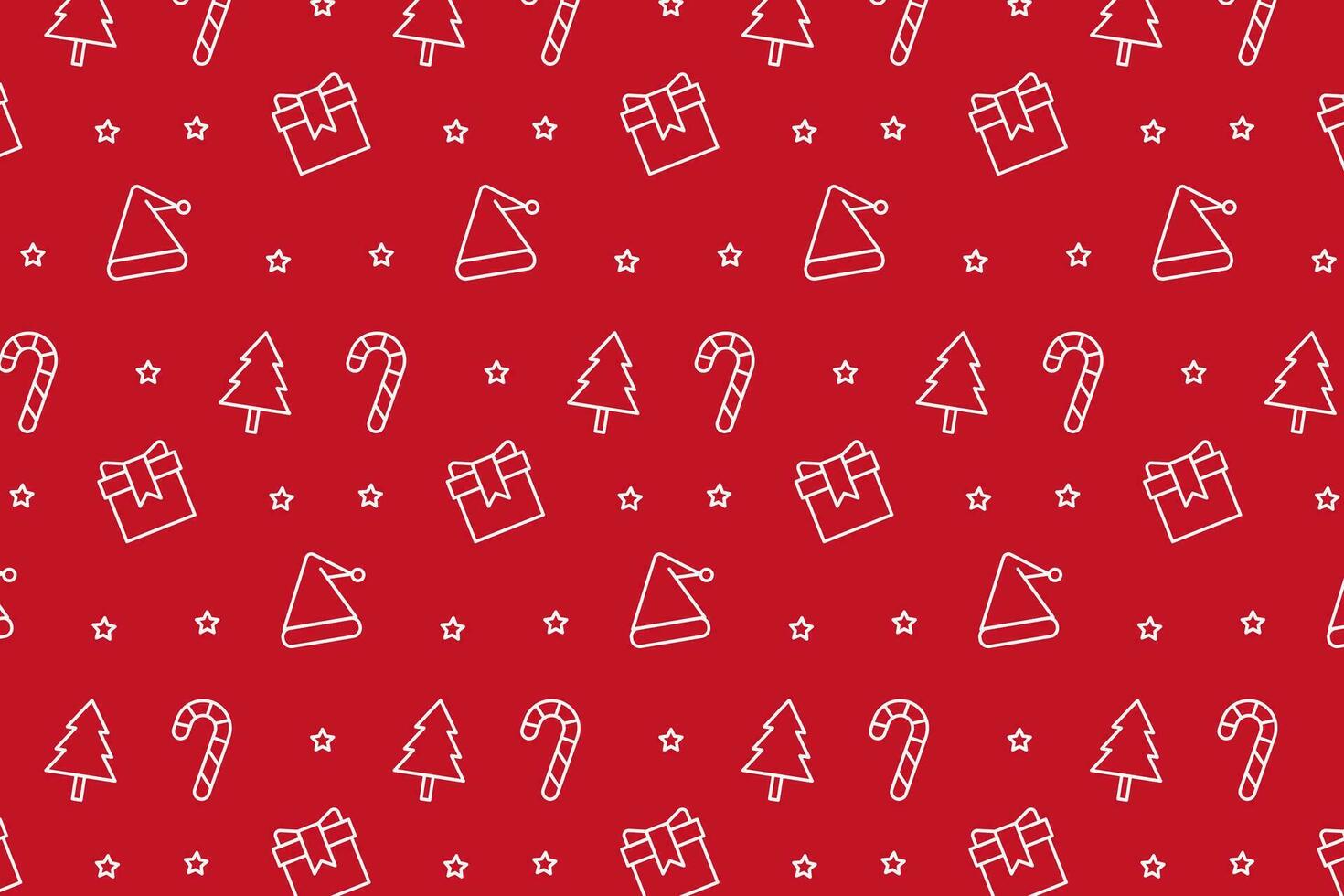 Christmas pattern. Xmas winter poster collection vector