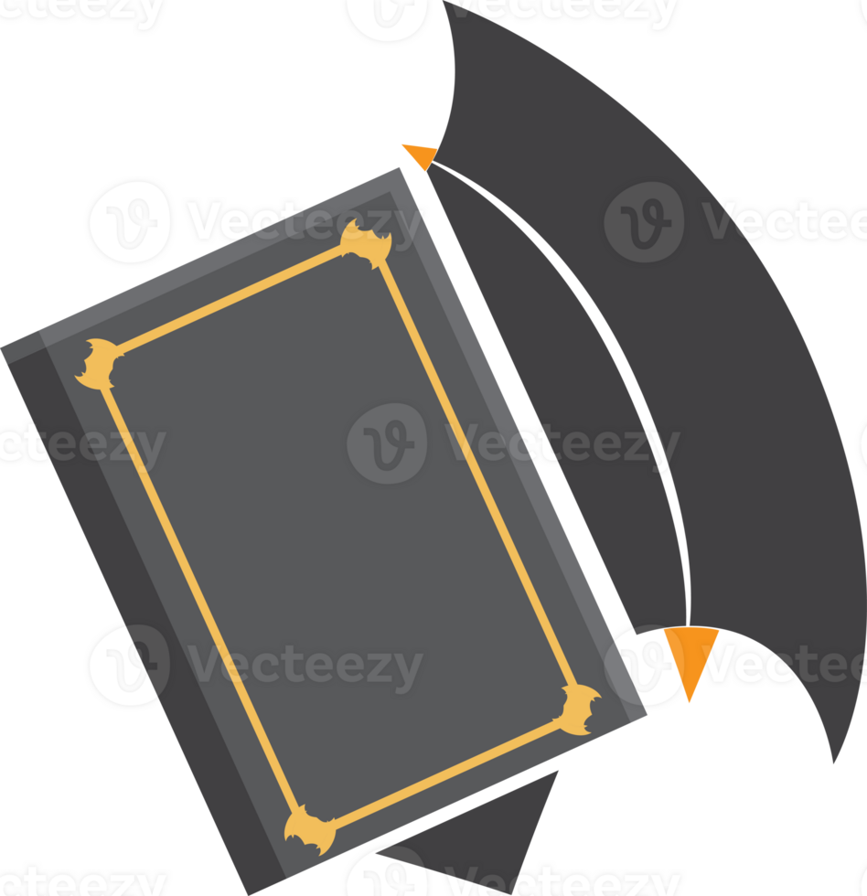 cute cartoon book icon png