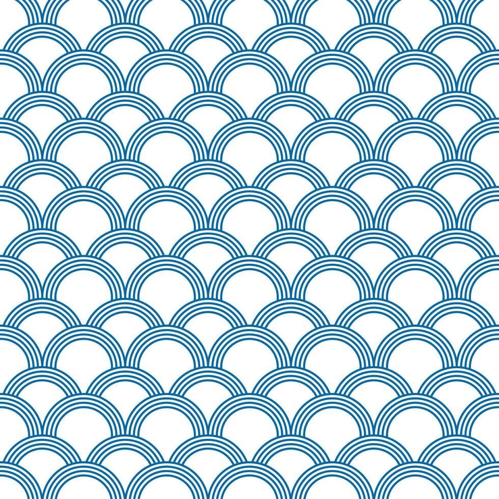 Seamless pattern in japanese style. Abstract texture in japanese style. Can be used for fabric, wallpaper, textile, wall decoration. Vector illustration