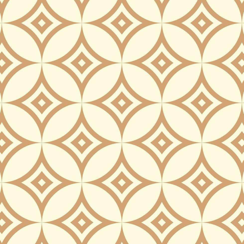 sin costura modelo en retro estilo. resumen textura decorativo años 50, años 60, Años 70 estilo. lata ser usado para tela, fondo de pantalla, textil, pared decoración. vector ilustración