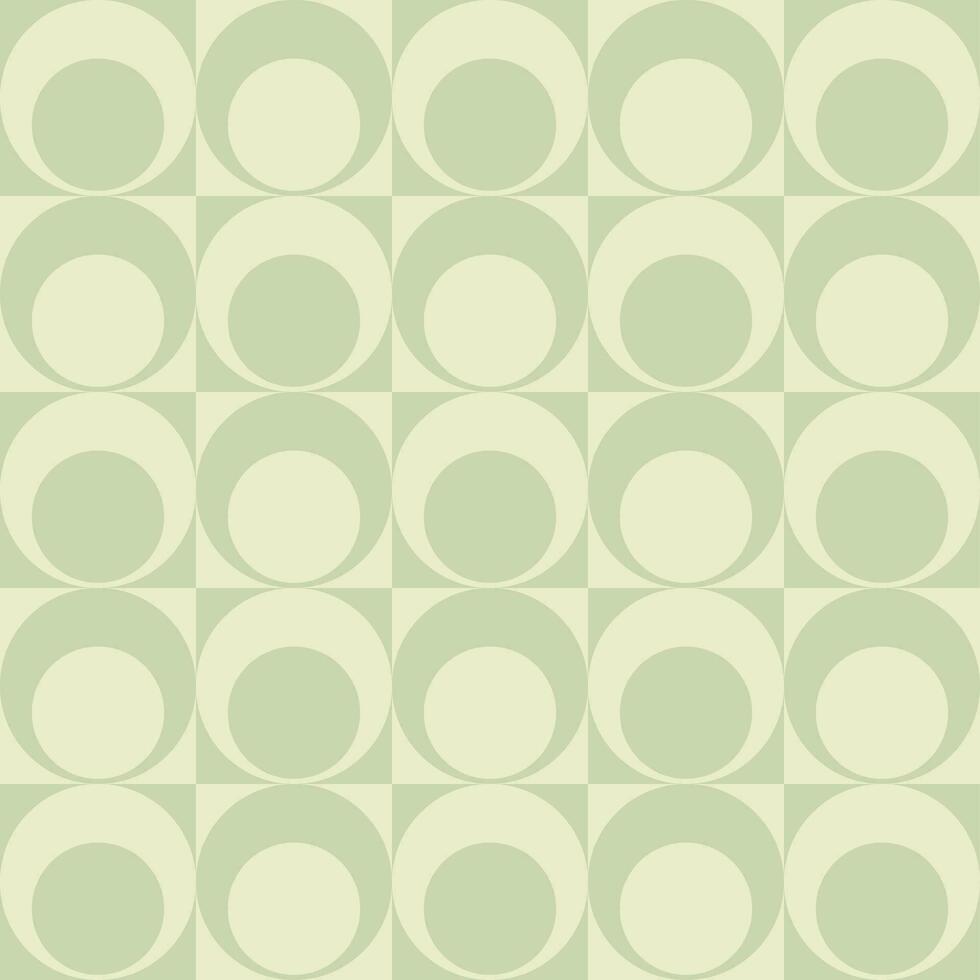 Seamless pattern in retro style. Abstract texture decorative 50's, 60's, 70's style. Can be used for fabric, wallpaper, textile, wall decoration. Vector illustration
