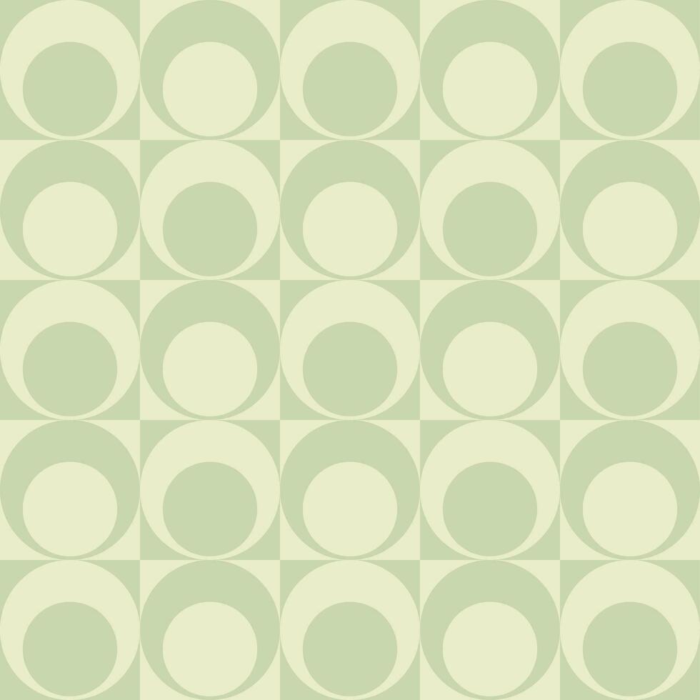 Seamless pattern in retro style. Abstract texture decorative 50's, 60's, 70's style. Can be used for fabric, wallpaper, textile, wall decoration. Vector illustration