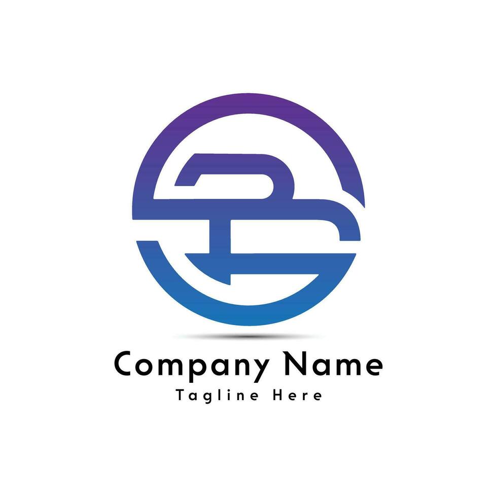 BSG letter logo design icon vector
