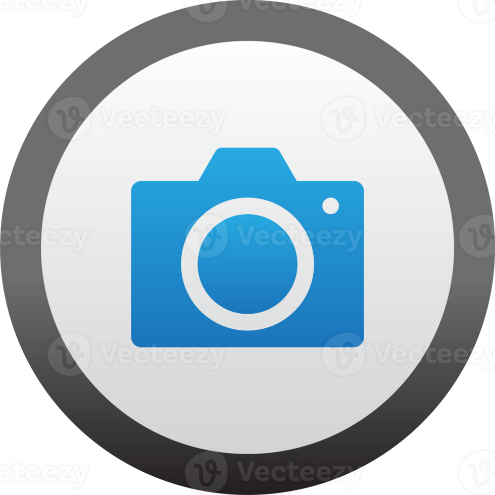flat simple camera icon png