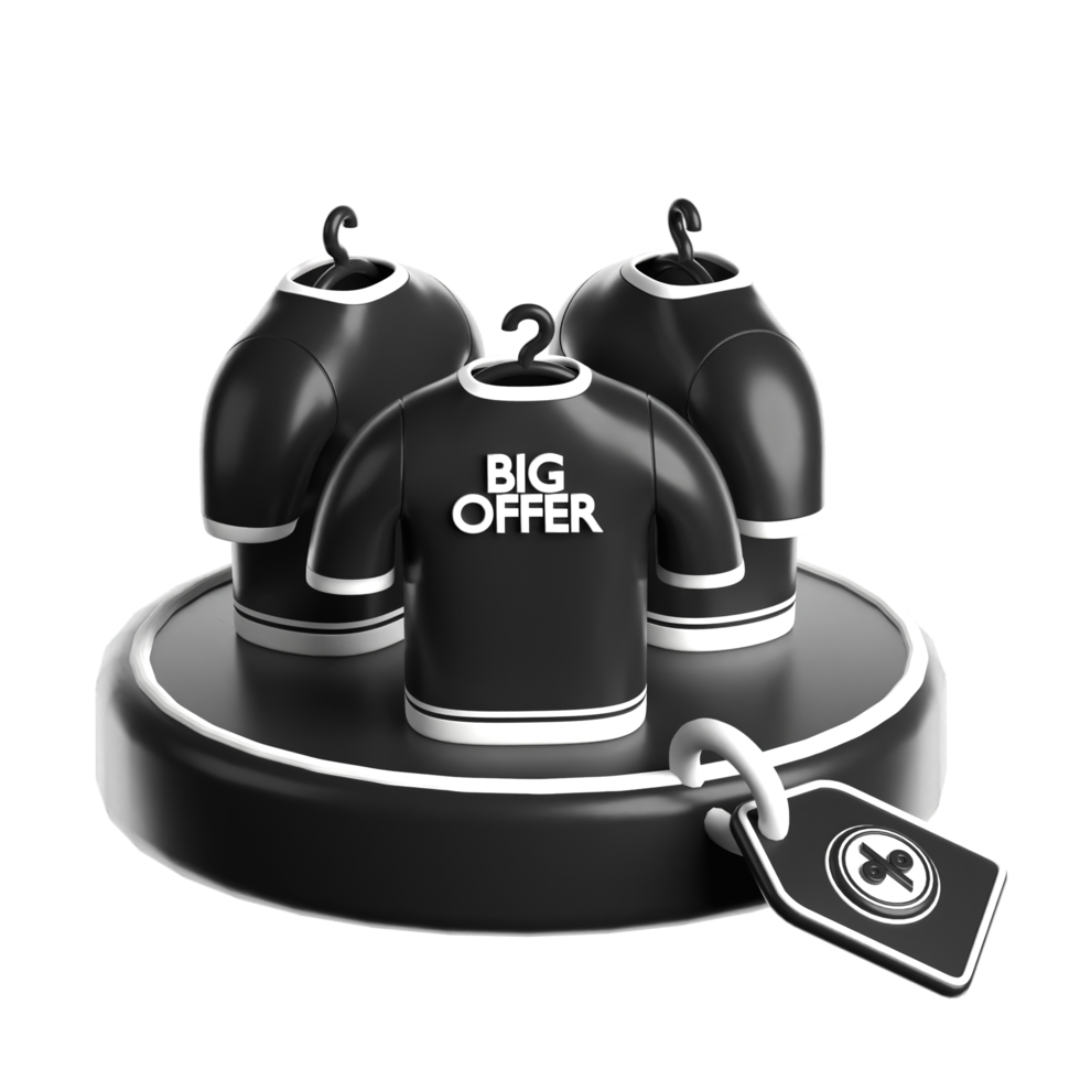 3d icon blackfriday theme png