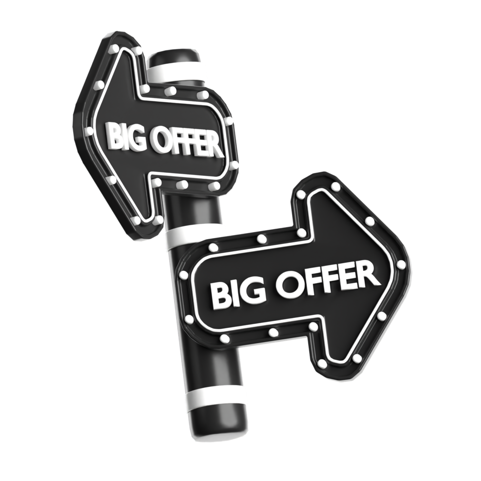 3d icon blackfriday theme png