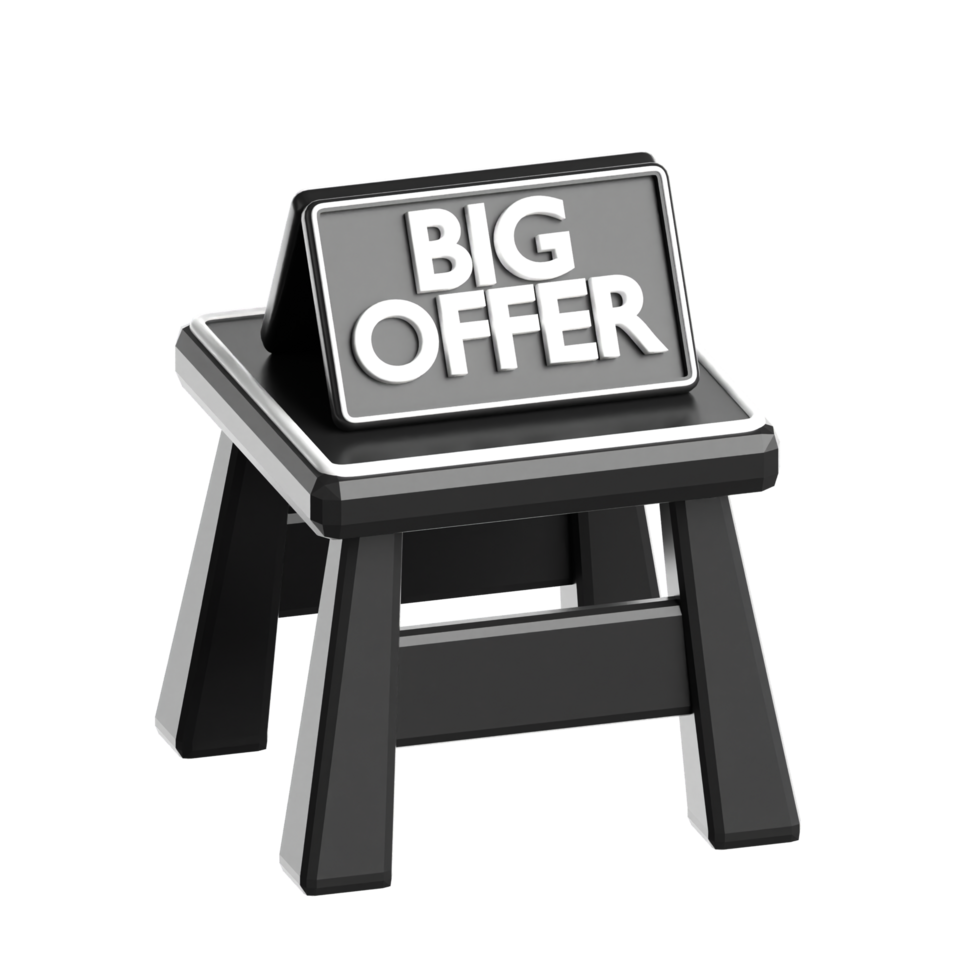 3d icon blackfriday theme png
