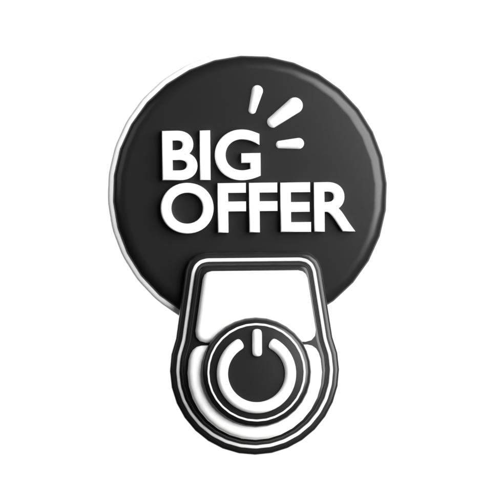 3d icon blackfriday theme png